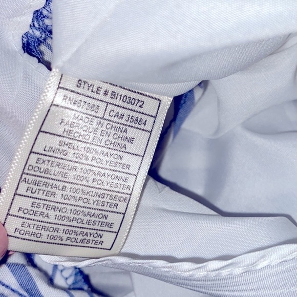 BB Dakota blue striped one shoulder romper size 8 new with tags - Picture 10 of 11